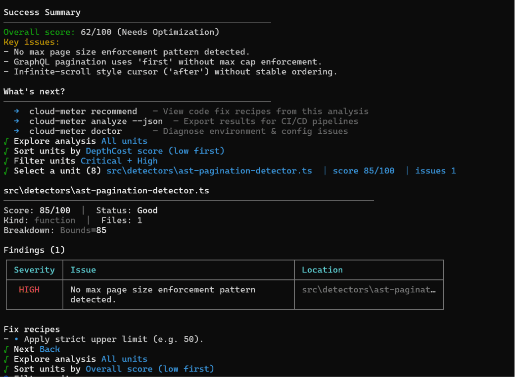 Cloud Meter screenshot 3