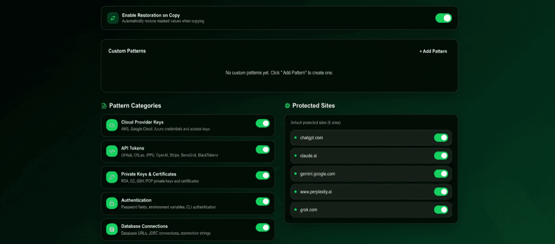 Secure Paste screenshot 1